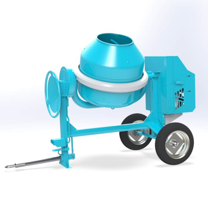 Concrete mixer (Diesel / Gasoline) 300 lt -  C 360 2RP of Concrete mixers | Plus Line by OMAER